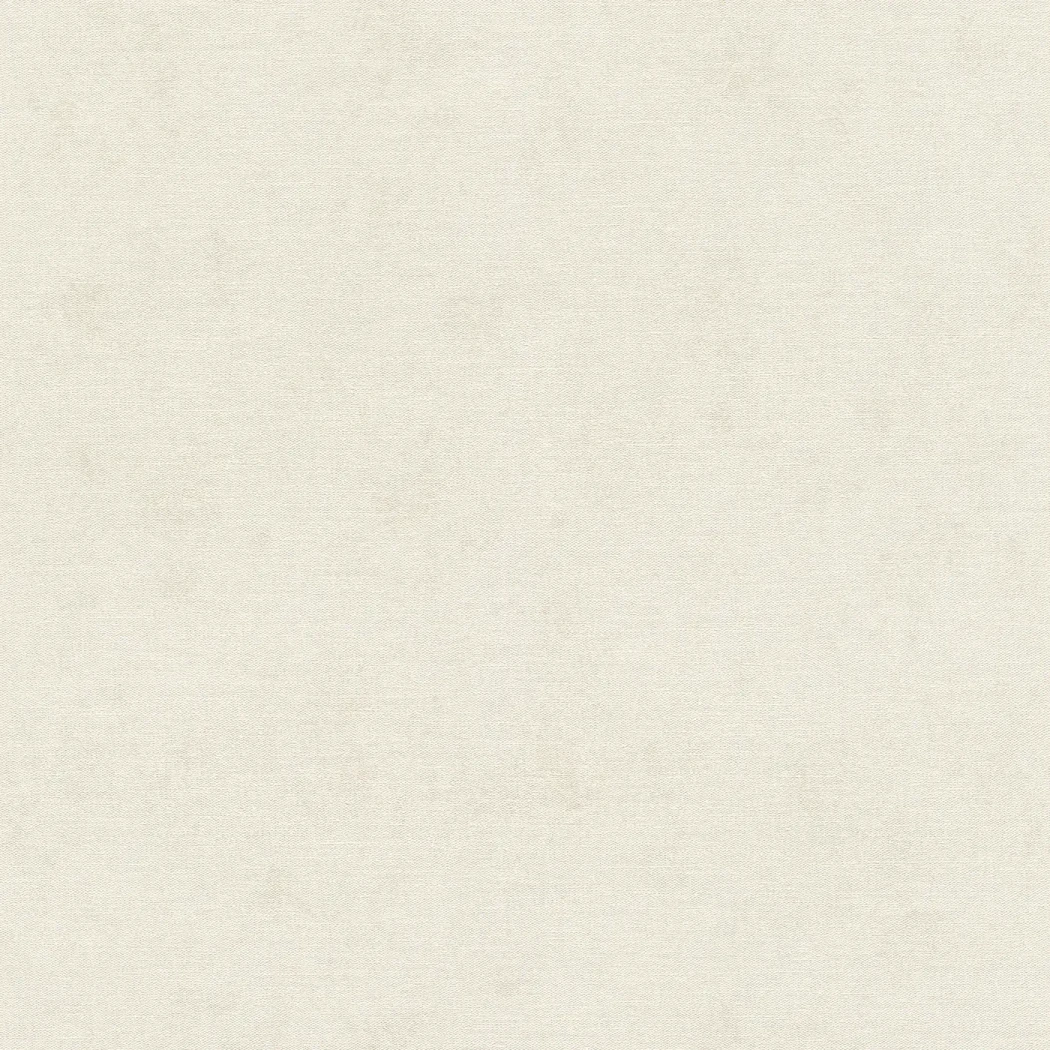 Wallpaper Starch in plain chalky cream with a canvas texture