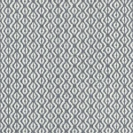 Wallpaper Silica with a grey and white ikat diamond pattern