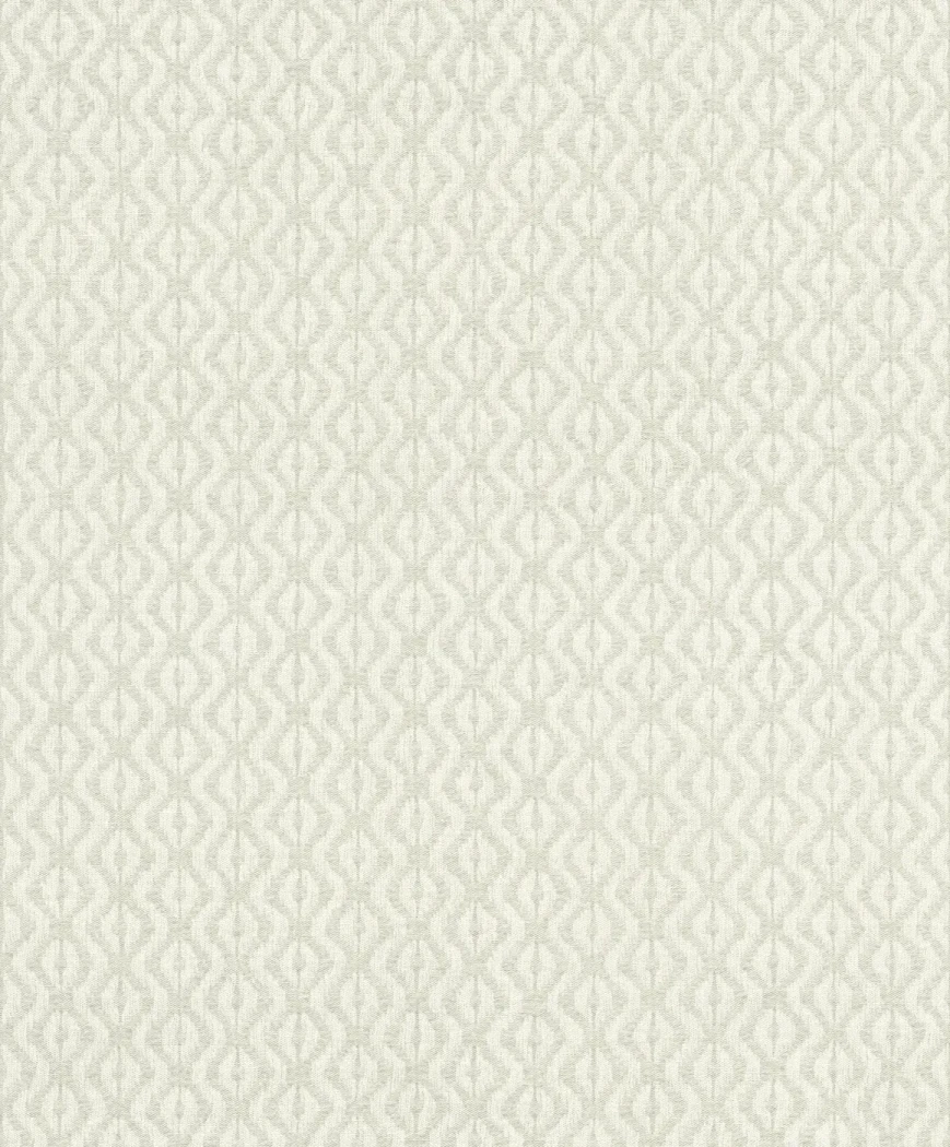 Wallpaper Drizzle with a light grey tone-on-tone wave pattern