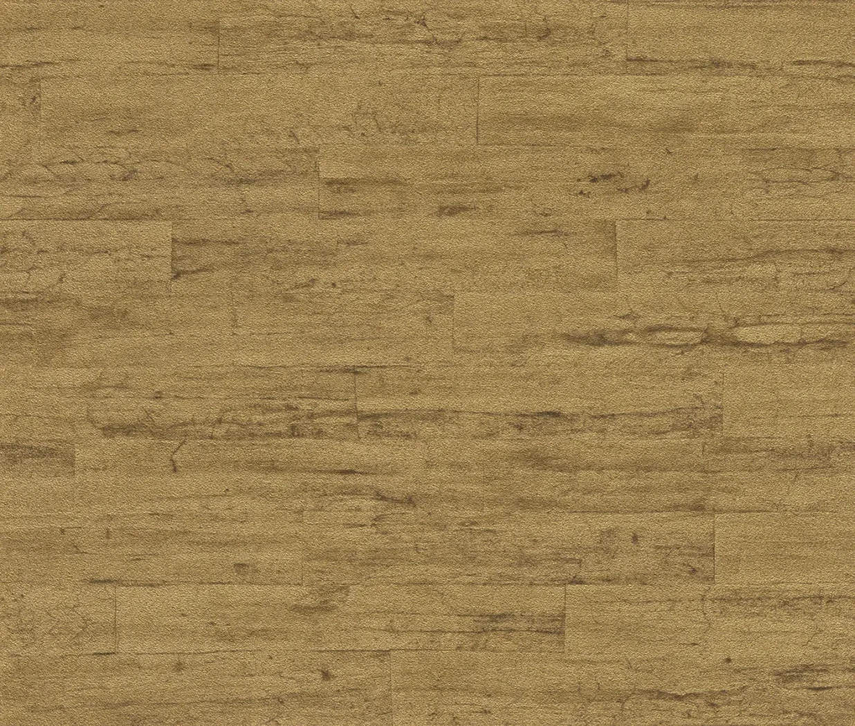 Wallpaper Bronze with deep gold stone slabs and dark veins