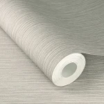 Wallpaper Soft Pearl with fine vertical grey stripes