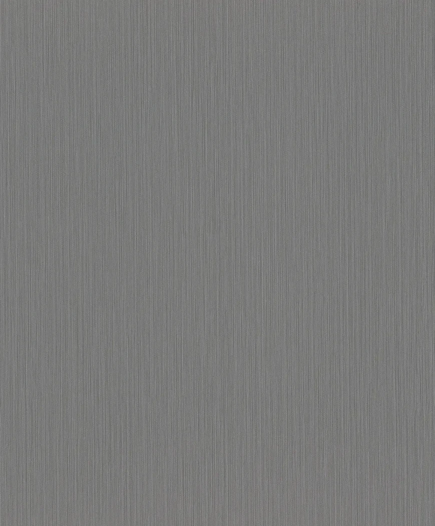 Wallpaper Misty Pearl in plain grey with fine woven texture