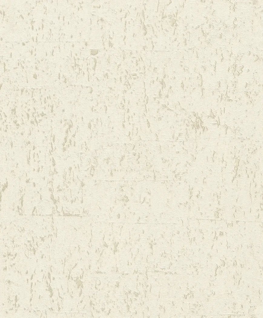 Wallpaper Pale Butter with speckled cream concrete effect