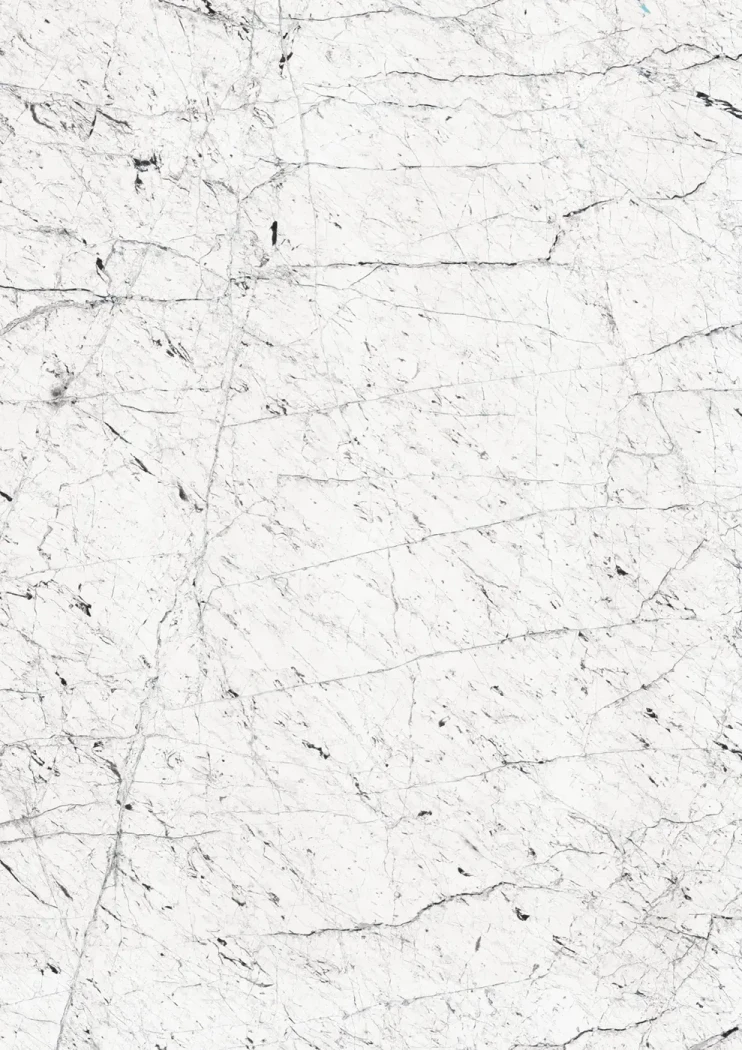 Wallpaper Pale Basalt, white marble effect with grey veining
