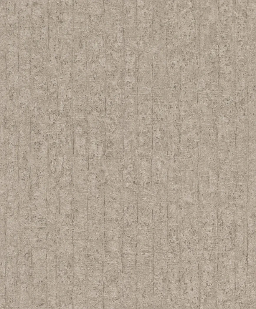 Wallpaper Soft Sisal with beige and taupe raw plaster striations