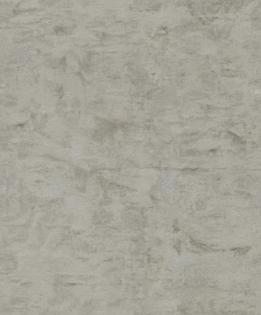 Wallpaper Soft Flint with soft grey trowelled plaster effect