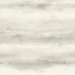Wallpaper Veil with light grey cloud bands on off-white