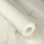 Wallpaper Veil with light grey cloud bands on off-white