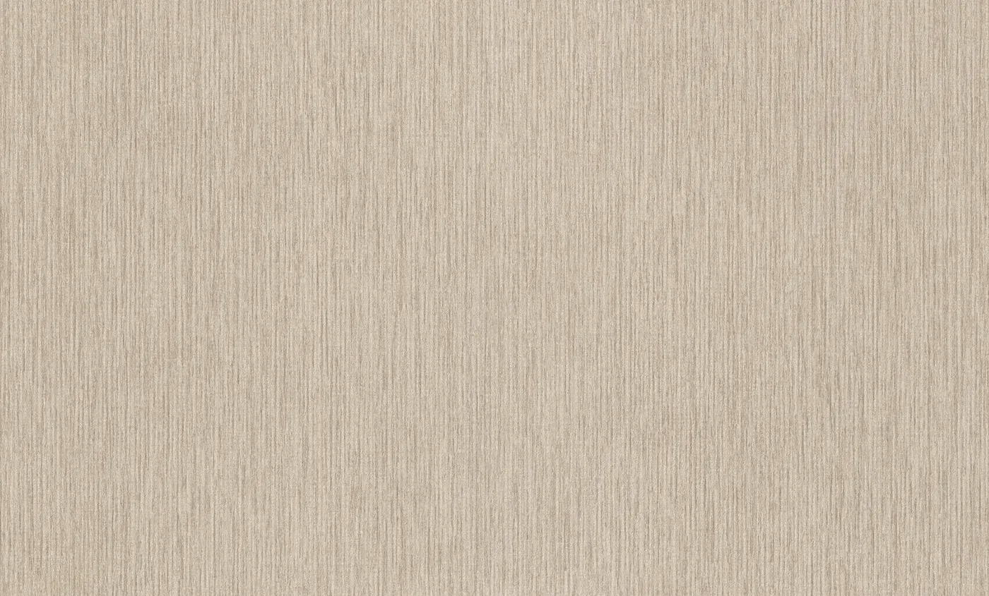 Wallpaper Veiled Buckwheat with fine beige and taupe stripes