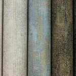 Wallpaper Veiled Heather, plain beige with a fine woven texture