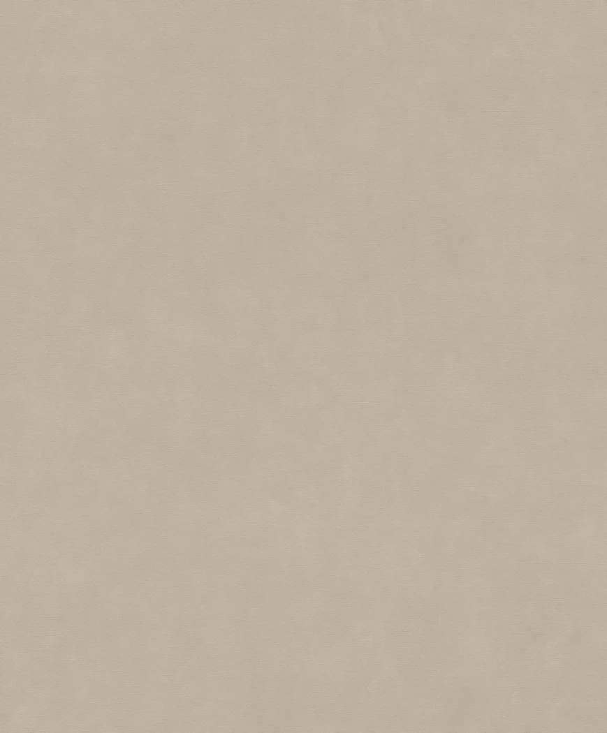 Wallpaper Soft Wicker, plain beige with a linen-like grain