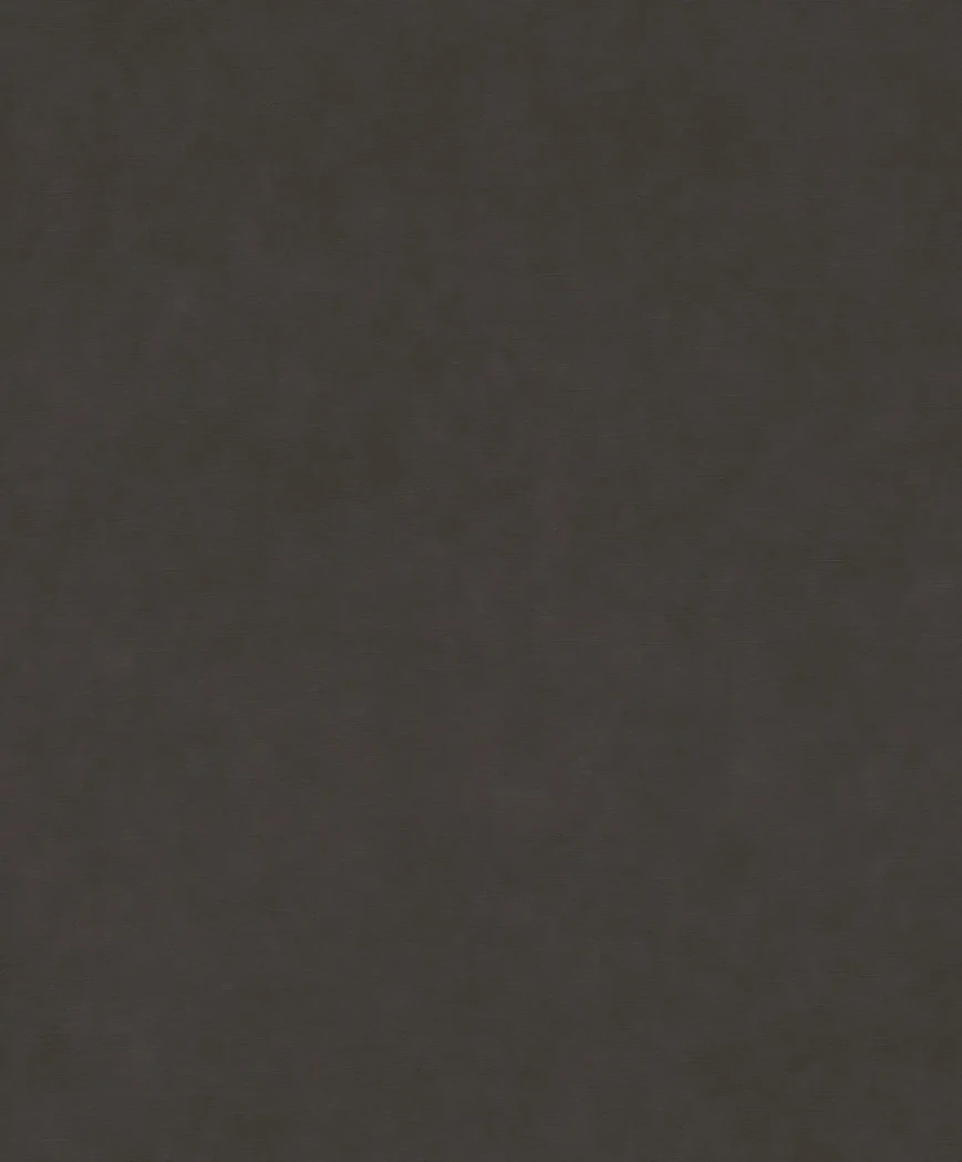 Wallpaper Dark Pearl, plain charcoal grey with canvas texture