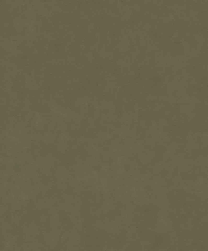 Wallpaper Ashen Sulphur, plain muted yellow with canvas texture