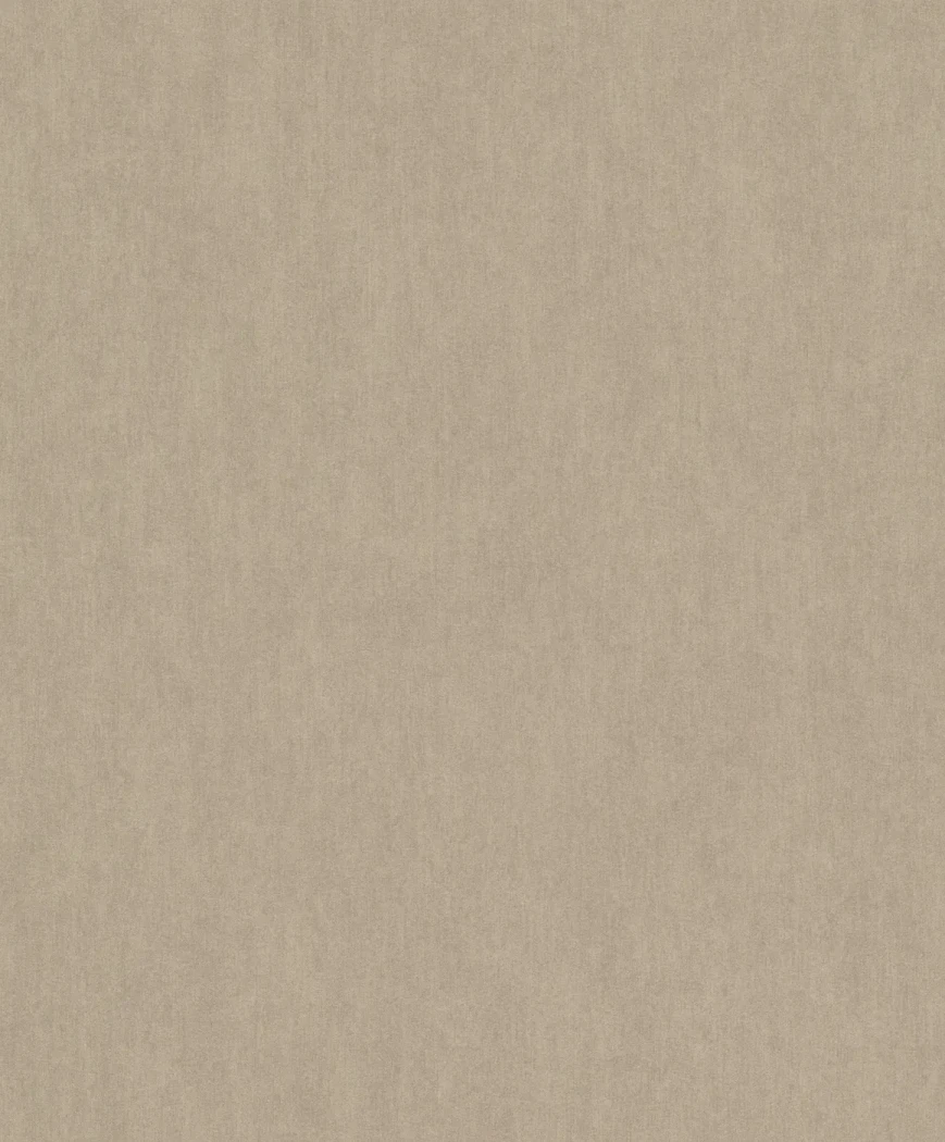 Wallpaper Soft Hessian, plain taupe-beige with linen weave texture