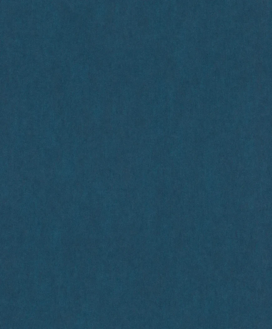 Wallpaper Deep Lagoon, plain matt petrol blue with light texture