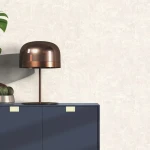 Wallpaper Pale Porcelain, tonal banana leaves and palms on ivory