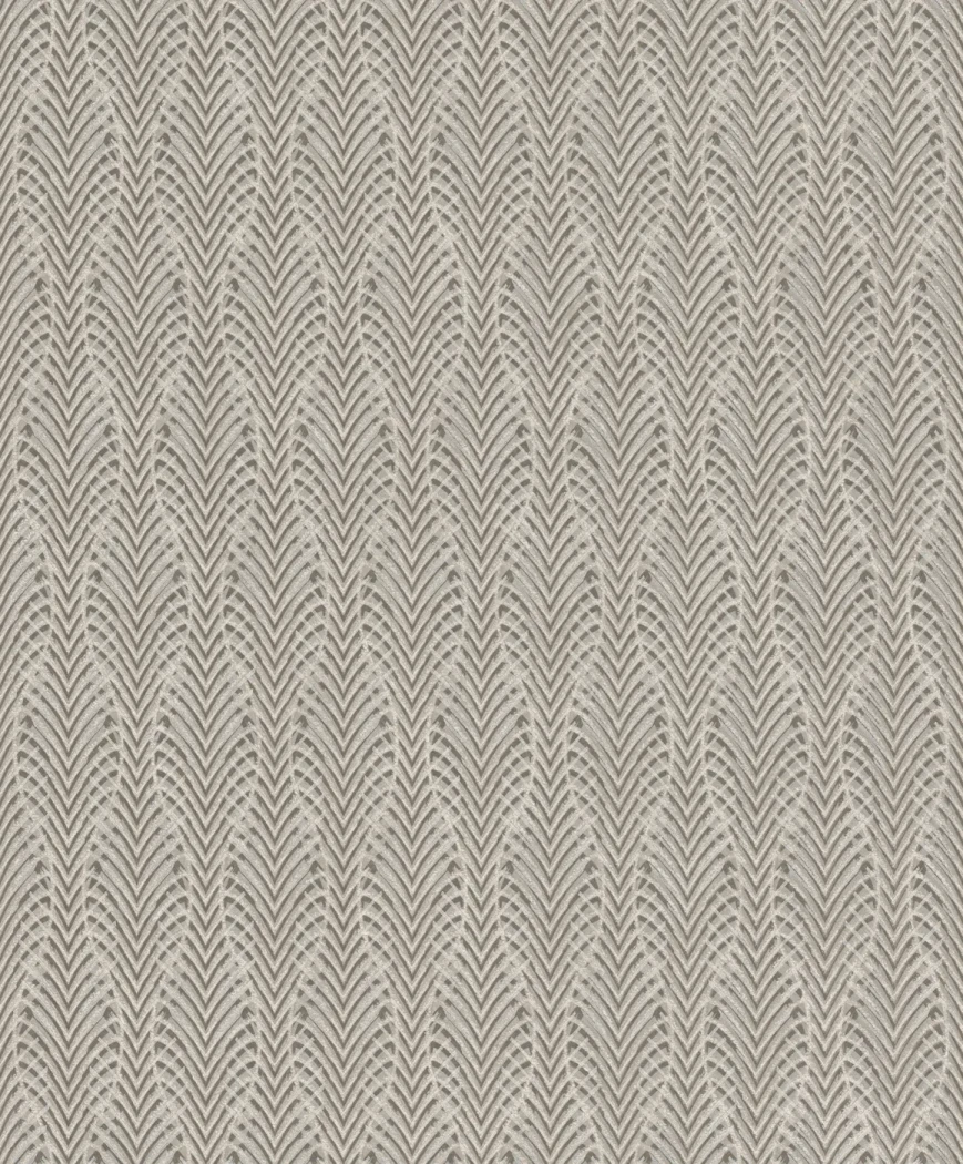 Wallpaper Soft Wicker, beige and taupe textured chevrons