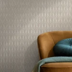 Wallpaper Soft Wicker, beige and taupe textured chevrons