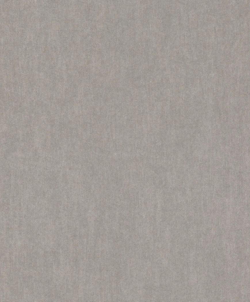 Wallpaper Soft Ash, plain ash-grey woven texture