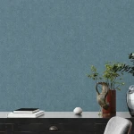 Wallpaper Soft Glacier, blue-grey medallion trellis