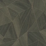 Wallpaper Deep Silver, crumpled mauve texture on a dining room wall
