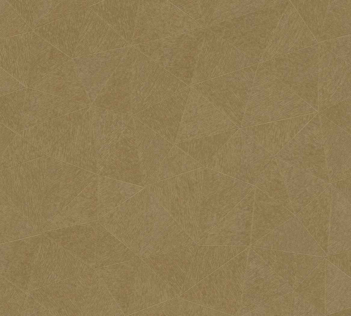 Wallpaper Misty Cinnamon, golden brown faceted texture