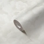 Wallpaper Pale Pebble, beige and off-white limewash cloud effect