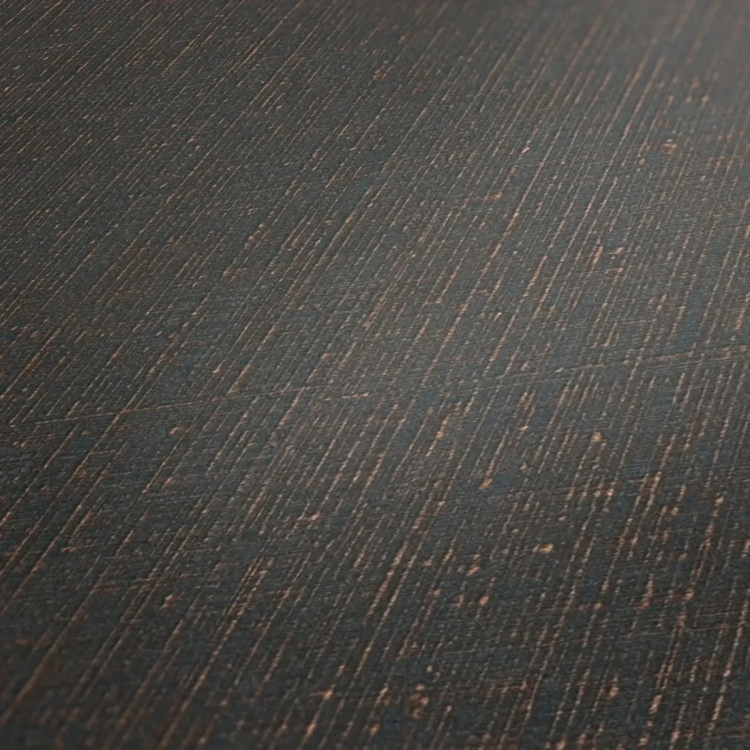 Wallpaper Deep Lead, near-black with fine vertical striations