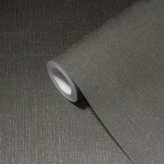 Wallpaper Deep Lead, near-black with fine vertical striations