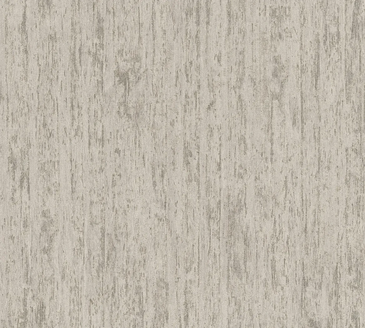 Wallpaper Soft Sandstone, fine vertical beige and taupe woven stripes