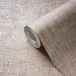 Wallpaper Pale Maize, light ecru with fine vertical grain