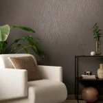 Wallpaper Ash Hazel, copper-ochre bark veins on charcoal grey