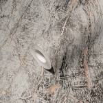 Wallpaper Ashen Saffron, grey stone with copper and rust veins