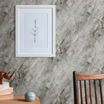 Wallpaper Ashen Saffron, grey stone with copper and rust veins
