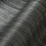 Wallpaper Ebony with black and gold woven texture